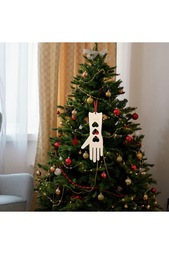 Diy Craft Glove Model Knit Gloves Blockers Glove Shaped For Christmas 1 Pair