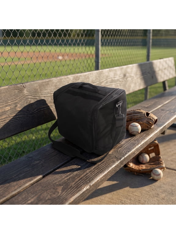 Double Layer Hat Organizer Bag Black Dustproof Baseball Cap Travel Carrier