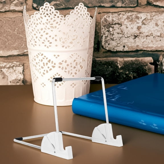 COMPUKAS Drawing Tablet Stand White Tablet Holder for Desk Stable Support for Students 1Set