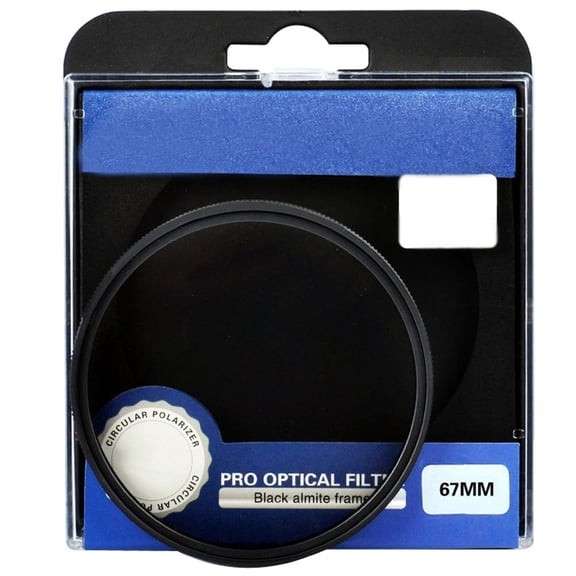 COMPUKAS 67mm Camera CPL Filter with Ultra-Thin Frame and High Light Transmission for Clear Photography