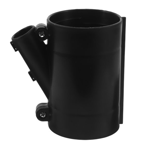 COMPUKAS Heavy-Duty Black Rigging Tube with Marine-Grade Cable Grommet for Secure Boat Wiring