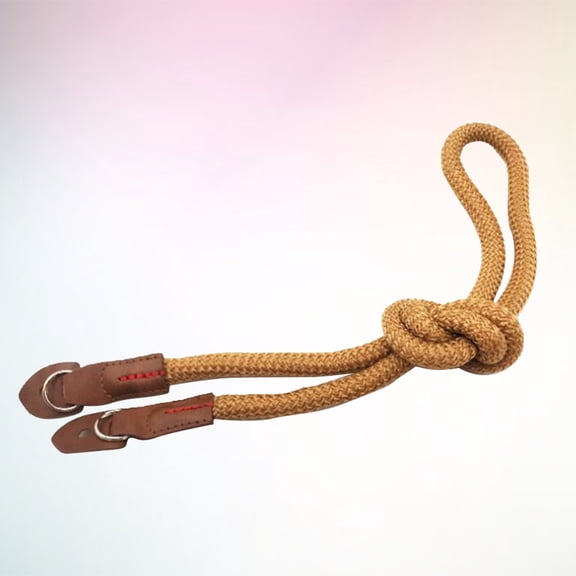 COMPUKAS Coffee Camera Rope Strap for Single Lens Camera, Adjustable Shoulder Neck Strap for Daily Use
