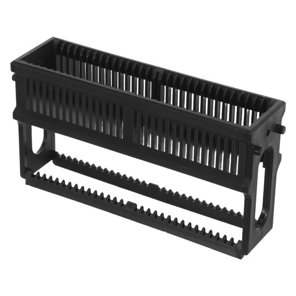 COMPUKAS Durable Plastic Microscope Slides Holder for Laboratory Use with Antitip Base