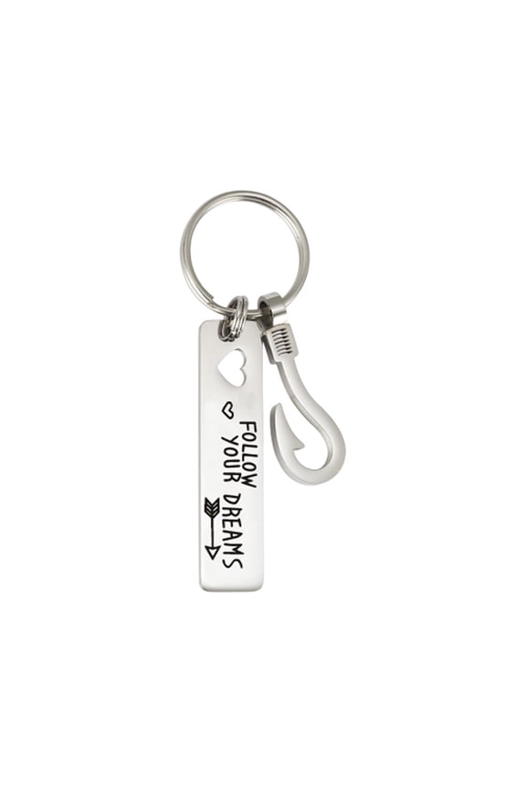 Durable Stainless Steel Arrow Keychains with Creative Design Ideal for Hanging House Car Keys