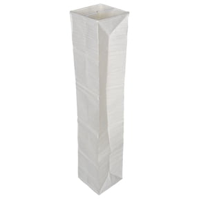 COMPUKAS Decorative Beige Paper Lampshade for Floor Lamp Soft Light Diffuser