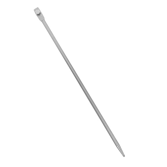COMPUKAS Electric Fence Wire Grounding Rod Silver Iron 1Pack Effective Protection