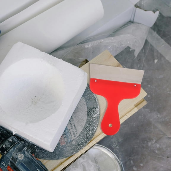 COMPUKAS Ergonomic Wallpaper Installation Tool with Stainless Steel Blade for Smooth Wall Application