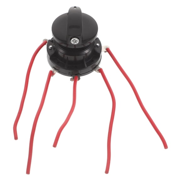 COMPUKAS Fan Speed Switch Black 3 Speed Rotary Control Knob Compatible with Ceiling and Pedestal Fans