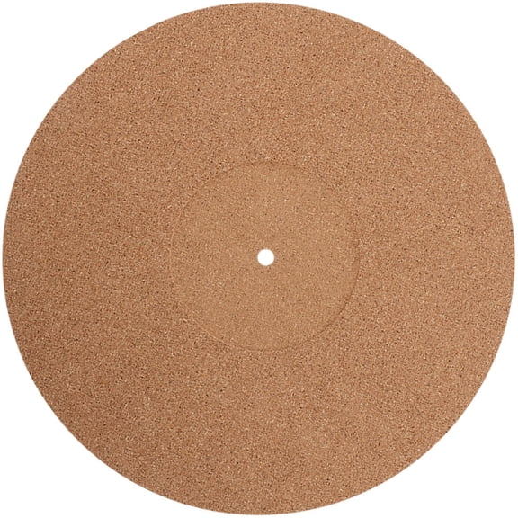 COMPUKAS Anti-Static Felt Turntable Mat with Cork Base for Vinyl Records, Sound Quality, 1 Set