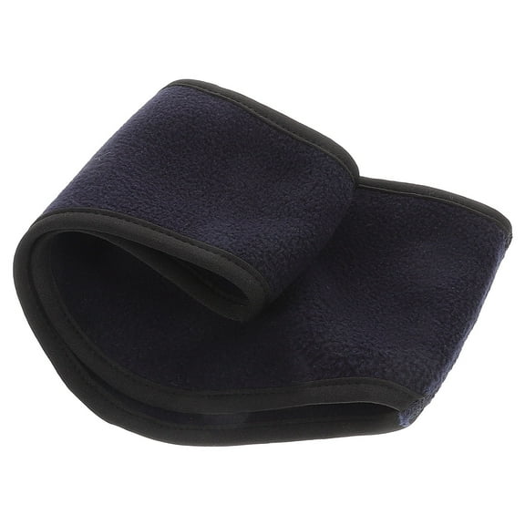 COMPUKAS Fleece-Lined Warm Ear Straps Winter Headband For Women Men Running Ear Warmer Noise Reduction