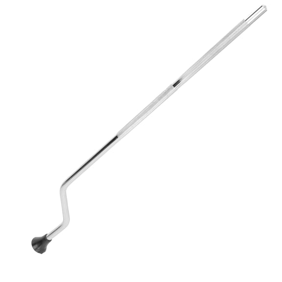 COMPUKAS Black Stainless Steel Floor Tom Leg 1-Pack Drum Hardware Accessory for Musicians and Practice Sessions