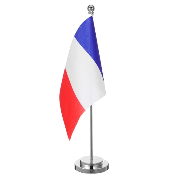 COMPUKAS International Flags Decorations Rectangular Table Flag Multi 1Pack