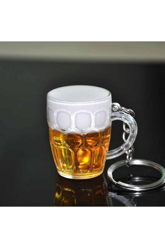 Funny Creative Key Chain Foam Design for Keys Multi Color 4x3cm Resin Material