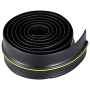 COMPUKAS Black Rubber Garage Door Seal p with Weatherproof and Noise Reduction Features