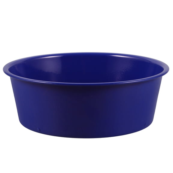 COMPUKAS Garden Sieve Blue Iron Soil Mesh Sieve For Gardeners Separating Larger Rocks 1Pack 8.25X8.25X2.75in