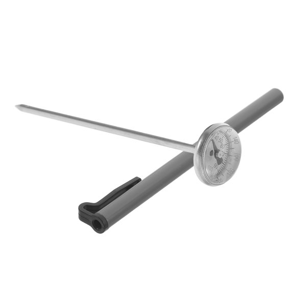 COMPUKAS Grey Stainless Steel Meat Thermometer Probe for Home Cooking with Fast Accurate Readings