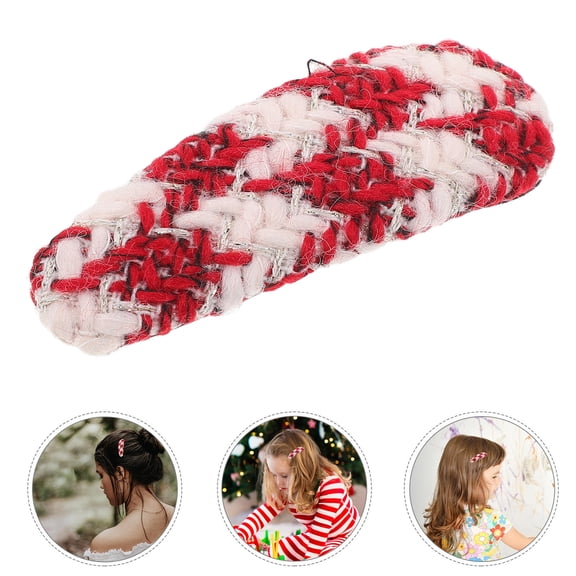 COMPUKAS Hair Clips For Makeup Hair Clip Cloth White 1Set Protects Hair For Party