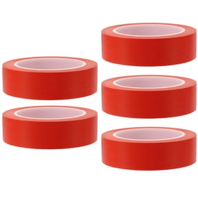 COMPUKAS Heavy Duty Red Masking Tape for Home Use Multipurpose Carpet and Packaging Tape