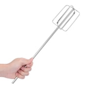 COMPUKAS Heavy Duty Stainless Steel Mixer Attachment for Drill and Hand Mixer, and Stable Performance