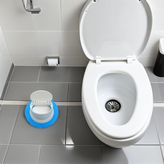 COMPUKAS Heavy Duty Toilet Drain Seal Wax Ring with Thickened Flange Gasket Waterproof and Odor Blocking