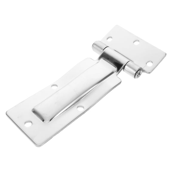 COMPUKAS Heavy Duty Trailer Door Hinge in Grey Stainless Steel for Rv and Box Truck Use