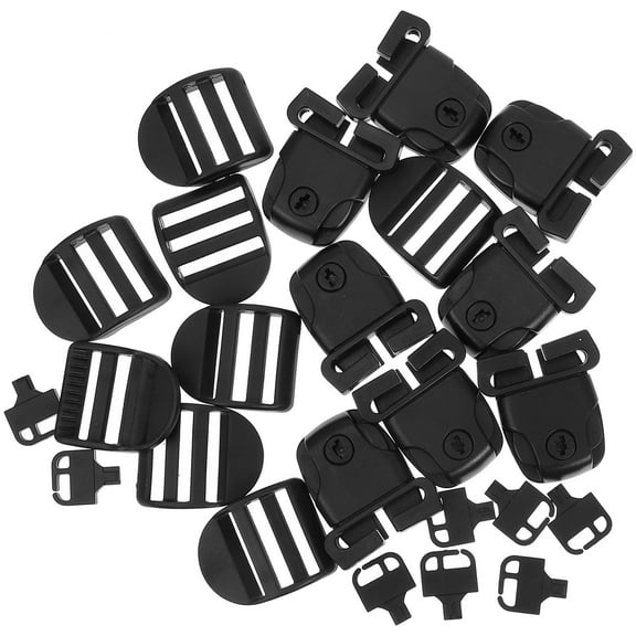COMPUKAS Hot Tub Cover Latch Spa Hot Tub Cover Latch 8-Pcs Abs Black Clips For