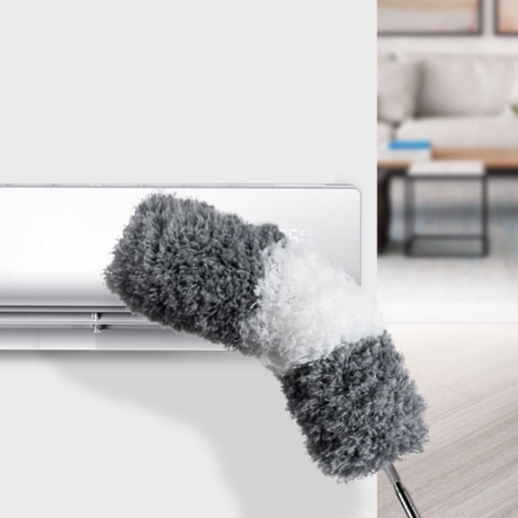 COMPUKAS Reusable Microfiber Household Cleaning Duster Grey - Effective Dust Remover Tool, 1 Piece