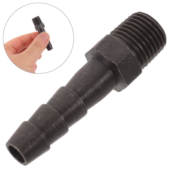 COMPUKAS Hydraulic Quick Connect Coupler Black Pneumatic Accessory for Vibration Resistance