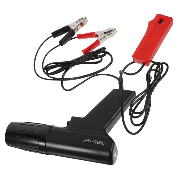 COMPUKAS Inductive Engine Timing Light with Bright Flash for Accurate Car and Motorcycle Repair and Maintenance