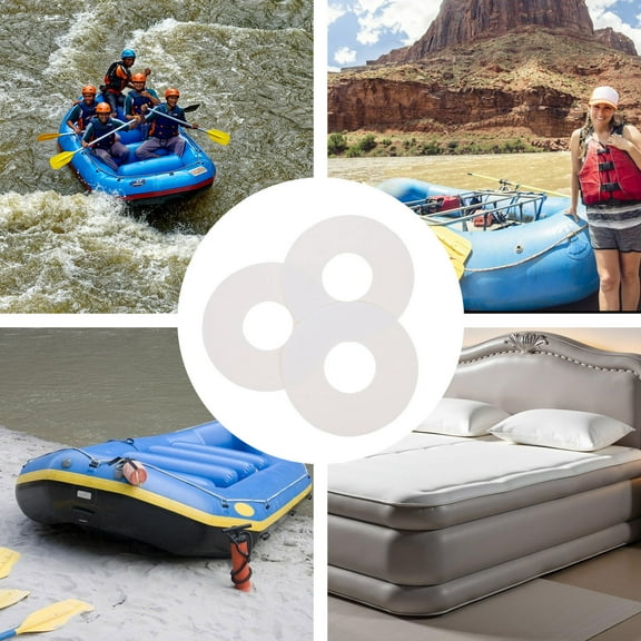 COMPUKAS Inflatable Boat Valve Cap 3Pcs Sturdy Material for Outdoor Adventures and Home Leisure Activities Light Grey