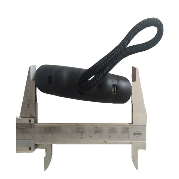 COMPUKAS Black Marine Boat Pull Handle with Easy Attach Cord for Kayak and Small Boat Transport