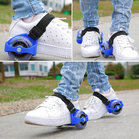 COMPUKAS Adjustable Roller Skates Portable for Outdoor Fun and Safe Play