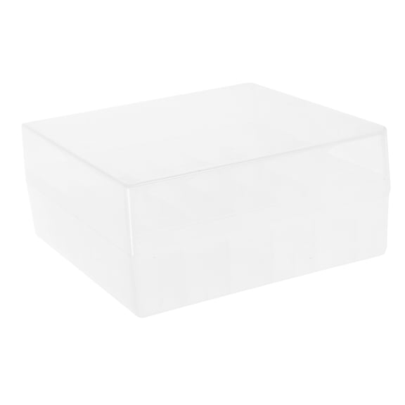 COMPUKAS White Plastic Microcentrifuge Tube Rack Holder with Graduated Markings for Sample Identification, 1 Tube Organizer