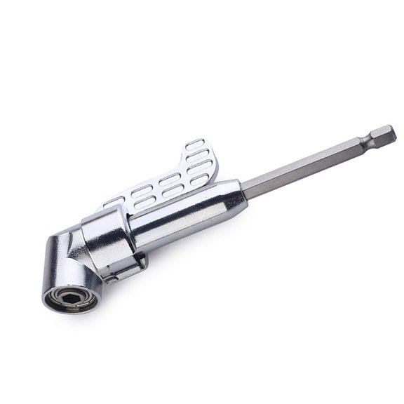 COMPUKAS Durable 105 Degree Right Angle Driver for Fastening Use Plated Silver