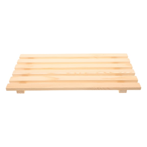 COMPUKAS Wooden Mailbox Bottom Liner, Ventilated Tray Insert, Raised Mail Protector for Outdoor Mailbox Replacement Accessories