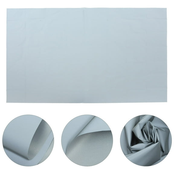 COMPUKAS Movie Projection Fabric for Indoor and Outdoor Use Compatible with LED Projectors High Image Quality