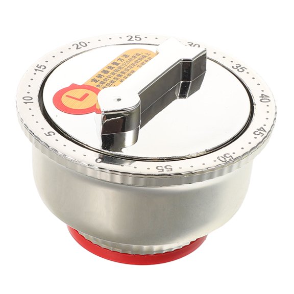 COMPUKAS Multi Color Kitchen Timer for Pot Lid Knob with Heat Resistant Manual 60 Minute Timer