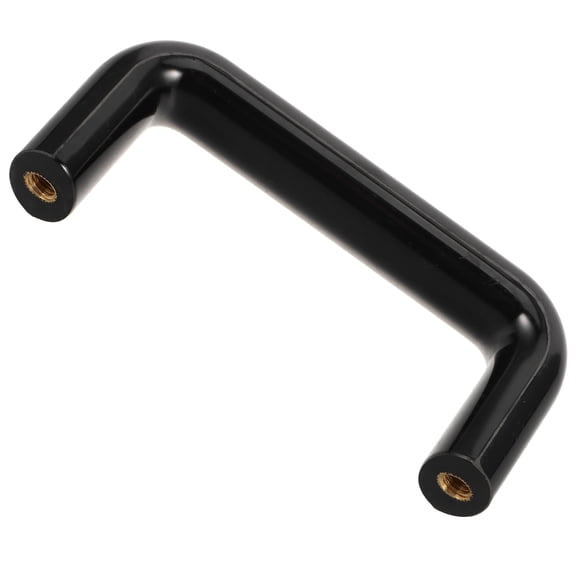 COMPUKAS Oven Handle Replacement U Shaped Pull Plastic Black 1Pack for Kitchen Use