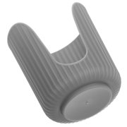COMPUKAS Plastic Paper Cup Organizer Dark Grey for Indoor Use on Desk