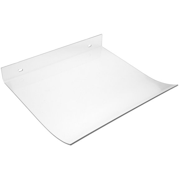 COMPUKAS Transparent Plastic Canopy for Window Balcony Patio UV Rain Shield 1 Piece Cover