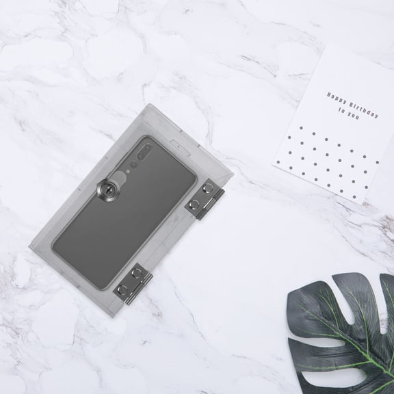 COMPUKAS Acrylic Phone Lock Box - Simple, Effective, and Charging Friendly