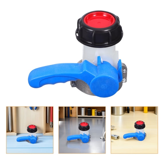 COMPUKAS Plastic IBC Tote Valve with Butterfly Valve for Smooth and Efficient Material Transfer