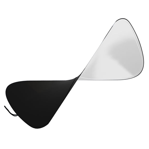COMPUKAS Plated Car Windshield Sun Shade Cover for Front Window Cooling and Heat