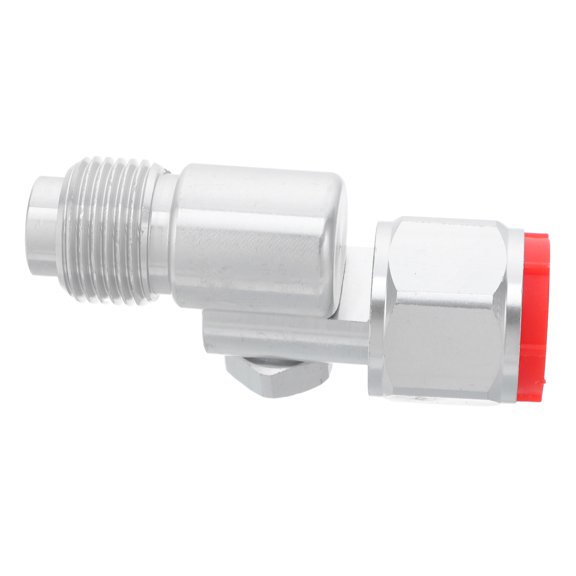 COMPUKAS Plated Silver Paint Sprayer Hose Connector with Rotating Joint for Easy Positioning and Smooth Spray