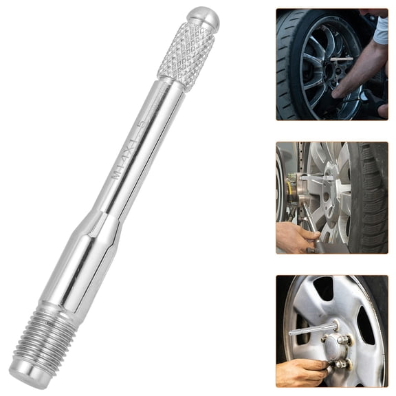 COMPUKAS Portable Car Wheel Alignment Tool Pin Plated Silver Stainless Steel with Precise Fit