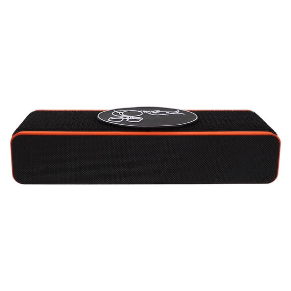 COMPUKAS Portable Kick Drum Block with Cushioning Anti Vibration Mat and Durable Non Slip Drum Accessory