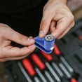 thumbnail image 1 of COMPUKAS Portable Sky Blue Motorcycle Disc Lock Lightweight Wheel Lock for Bike Security and Anti Theft, 1 of 7