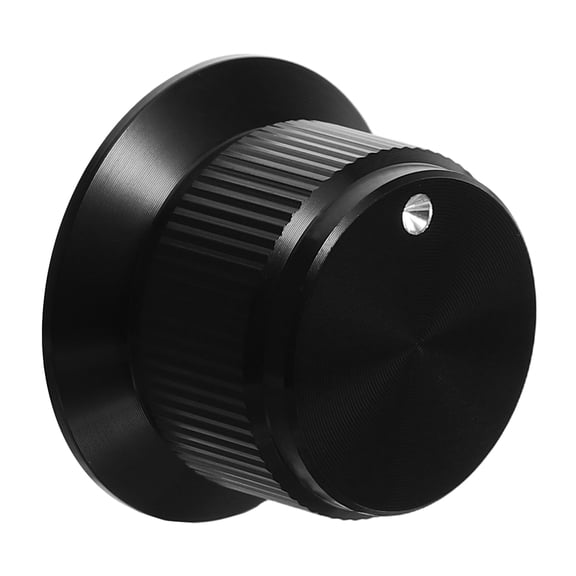 COMPUKAS Guitar Volume Control Knobs Aluminum Tone Adjustment Knob Black 1Pcs