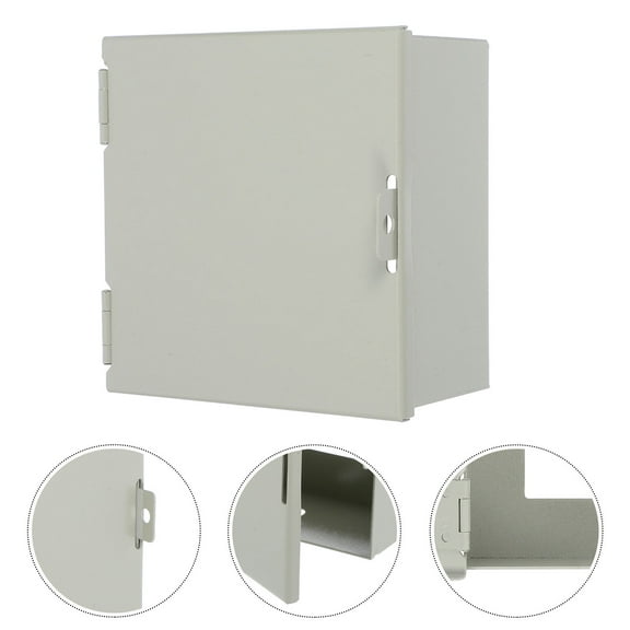 COMPUKAS Recessed Electrical Outlet Box with Protective Cover, Sleek Design, and , 1 Set for Home and Office