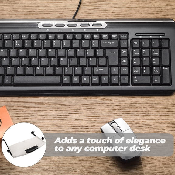 COMPUKAS Rectangular Keyboard Tray for Standing Desk Ergonomic Keyboard Slide 1 Set Back to School